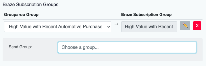 Braze Export Contacts: Group Data