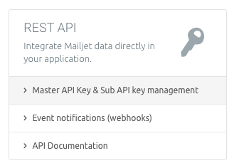 Managing API keys