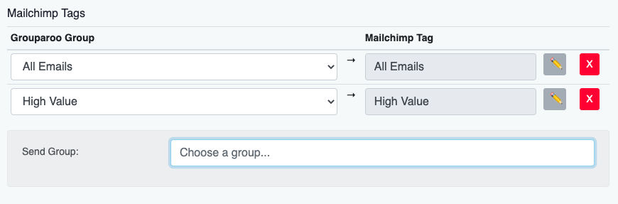 Mailchimp Export Contacts Group Data