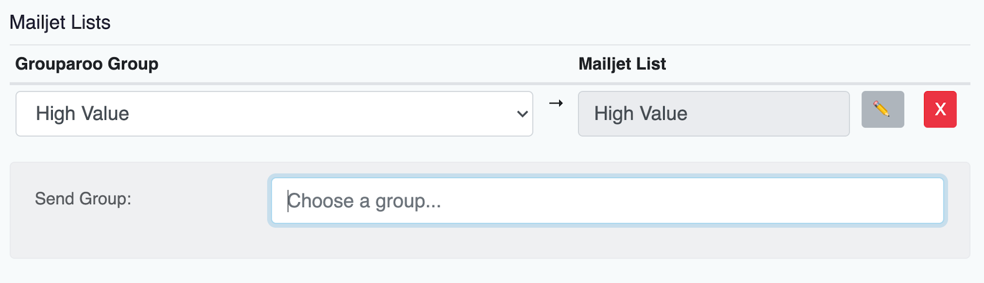 Mailjet Group Data