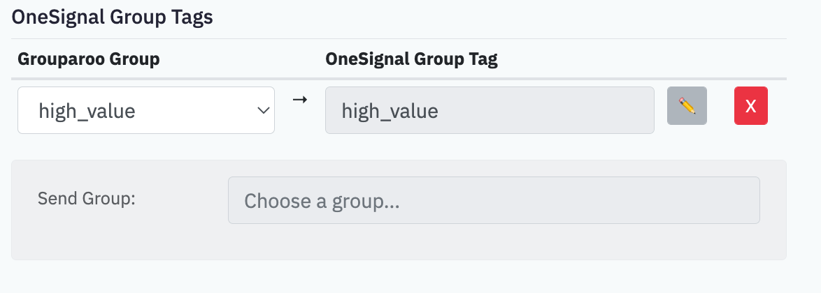OneSignal Export Users Groups