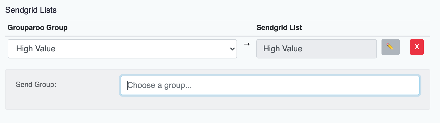 Sendgrid Export Contacts Group Data